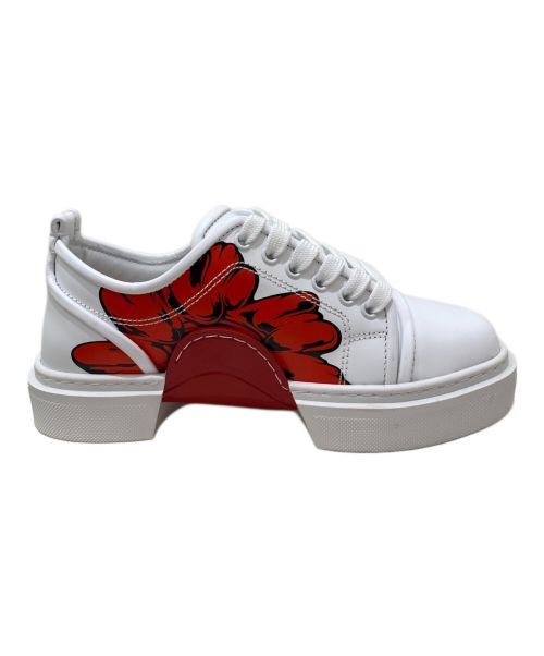 Christian Louboutin（クリスチャン・ルブタン）Christian Louboutin (クリスチャン・ルブタン) Adolon ホワイト サイズ:37の古着・服飾アイテム