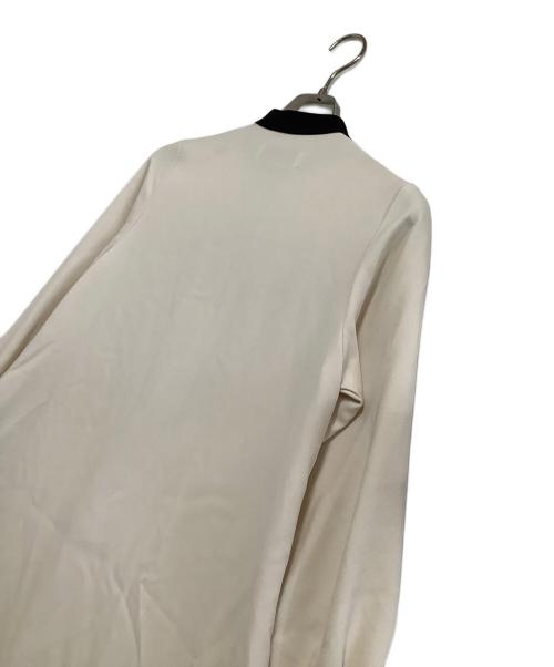 SHIPS any（シップスエニィ）SHIPS any (シップスエニィ) ダブルクロス Aライン シャツワンピース ホワイト サイズ:freeの古着・服飾アイテム