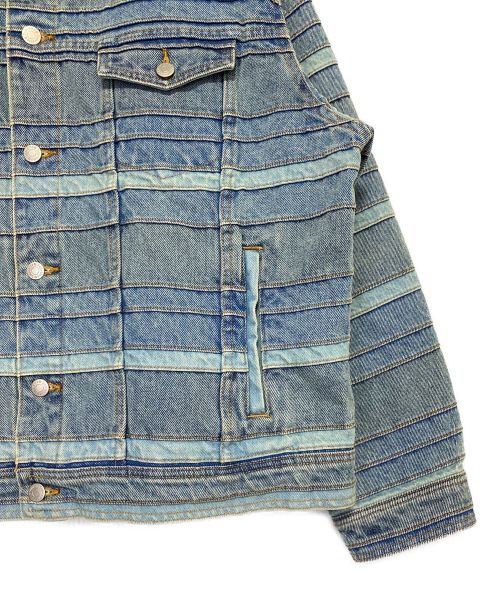 SUPREME（シュプリーム）SUPREME (シュプリーム) Layered Denim Trucker Jacket ブルー サイズ:XLの古着・服飾アイテム