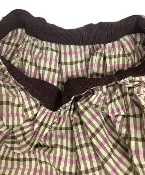 TELA（テラ）TELA (テラ) チェックワンピース ベージュ サイズ:42の古着・服飾アイテム