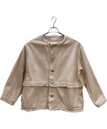 SHENERY（シーナリー）の古着「2WAYデニムジャケット」｜ピンク