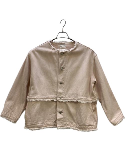 SHENERY（シーナリー）SHENERY (シーナリー) 2WAYデニムジャケット ピンク サイズ:FREEの古着・服飾アイテム