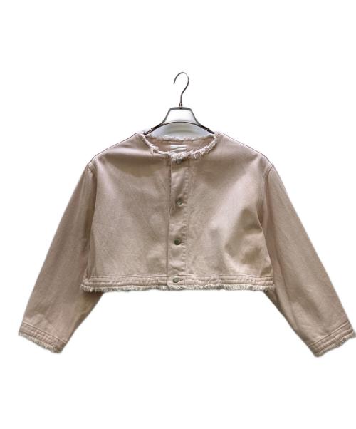 SHENERY（シーナリー）SHENERY (シーナリー) 2WAYデニムジャケット ピンク サイズ:FREEの古着・服飾アイテム