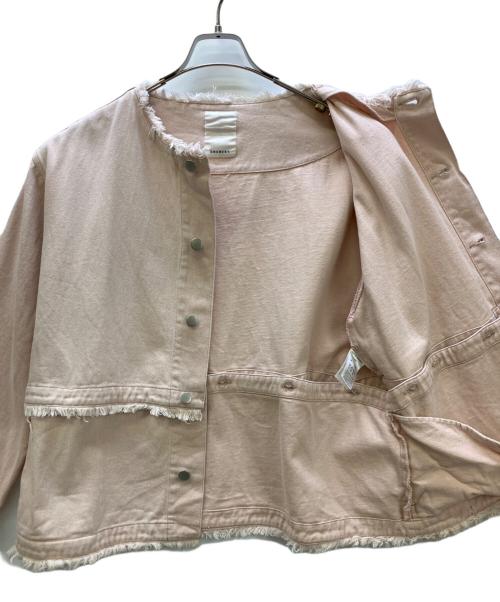 SHENERY（シーナリー）SHENERY (シーナリー) 2WAYデニムジャケット ピンク サイズ:FREEの古着・服飾アイテム