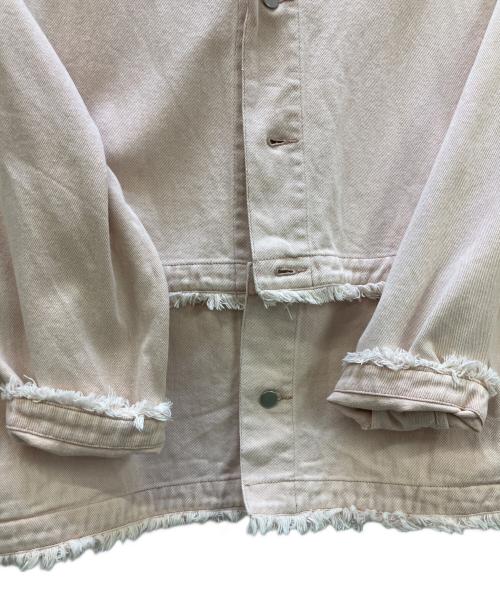 SHENERY（シーナリー）SHENERY (シーナリー) 2WAYデニムジャケット ピンク サイズ:FREEの古着・服飾アイテム