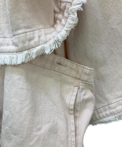 SHENERY（シーナリー）SHENERY (シーナリー) 2WAYデニムジャケット ピンク サイズ:FREEの古着・服飾アイテム