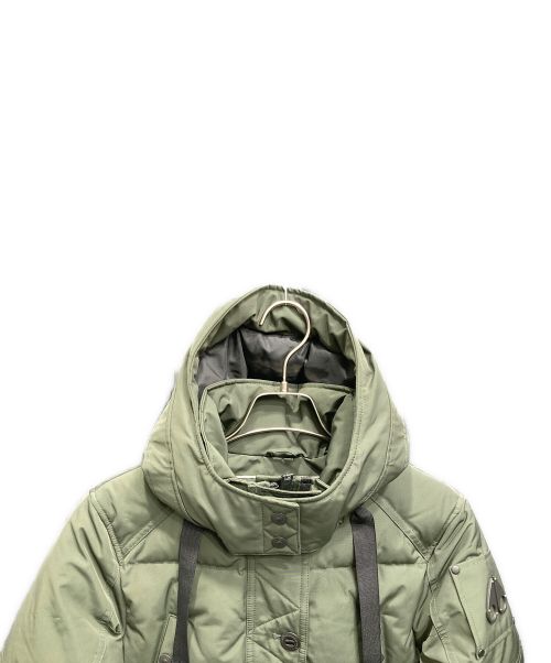 MOOSE KNUCKLES（ムース ナックルズ）MOOSE KNUCKLES (ムース ナックルズ) GODBOUT JACKET/ダウンジャケット カーキ サイズ:Lの古着・服飾アイテム
