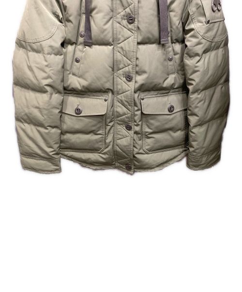 MOOSE KNUCKLES（ムース ナックルズ）MOOSE KNUCKLES (ムース ナックルズ) GODBOUT JACKET/ダウンジャケット カーキ サイズ:Lの古着・服飾アイテム