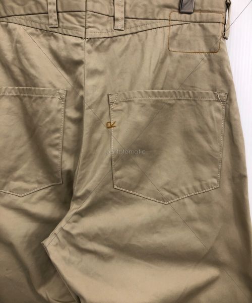 45R（フォーティファイブ・アール）45R (フォーティーファイブアール) 高密度ギャバの908みゆきパンツ ベージュ サイズ:1の古着・服飾アイテム