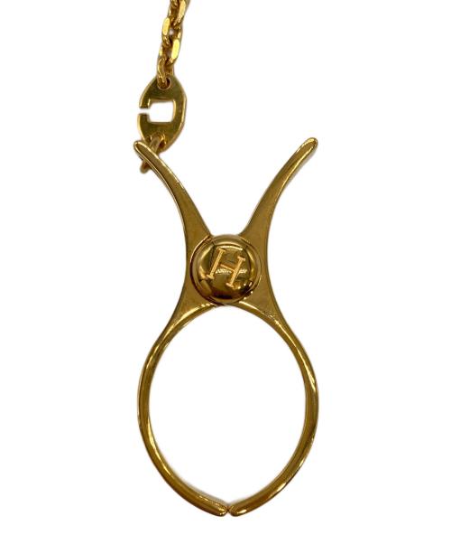 HERMES（エルメス）HERMES (エルメス) グローブホルダー ゴールドの古着・服飾アイテム