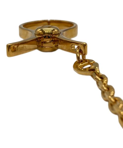 HERMES（エルメス）HERMES (エルメス) グローブホルダー ゴールドの古着・服飾アイテム