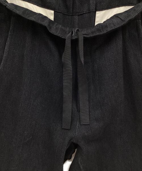 STYLE CRAFT WARDROBE（スタイルクラフト ワードローブ）STYLE CRAFT WARDROBE (スタイルクラフト ワードローブ) ワイドデニムパンツ ブラック サイズ:3の古着・服飾アイテム