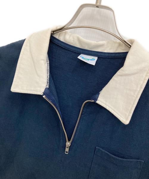 ALORE（アローレ）ALORE (アローレ) ラガーシャツワンピース ネイビー サイズ:Fの古着・服飾アイテム