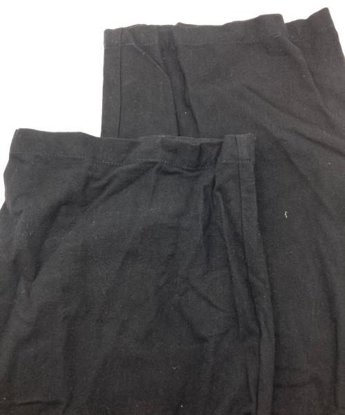 CLANE（クラネ）CLANE (クラネ) BELTED LOOSE STRAIGHT PANTS ブラック サイズ:1の古着・服飾アイテム