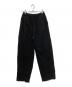 CLANE (クラネ) BELTED LOOSE STRAIGHT PANTS ブラック サイズ:1：1500円