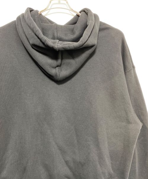 Palm Angels（パーム エンジェルス）Palm Angels (パーム エンジェルス) CURVED LOGO HOODIE ブラック サイズ:Lの古着・服飾アイテム