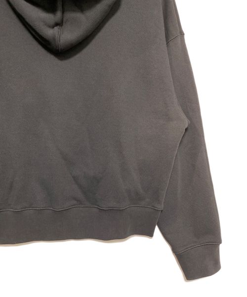 Palm Angels（パーム エンジェルス）Palm Angels (パーム エンジェルス) CURVED LOGO HOODIE ブラック サイズ:Lの古着・服飾アイテム