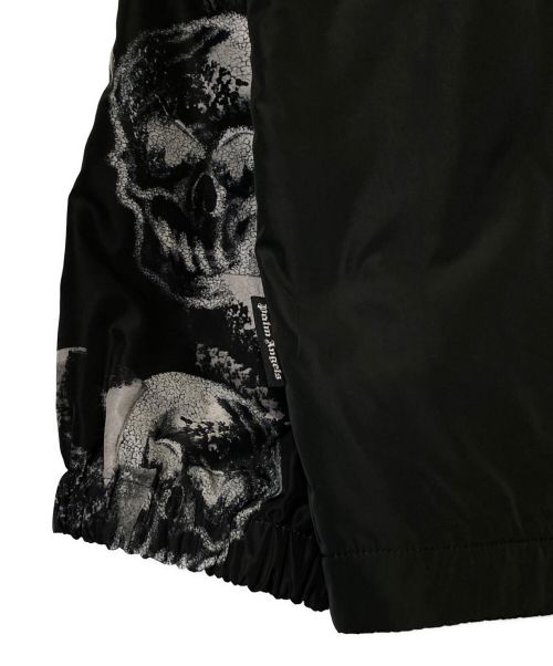 Palm Angels（パーム エンジェルス）Palm Angels (パーム エンジェルス) SLEEVE PRINT COACH JACKET ブラック サイズ:Lの古着・服飾アイテム