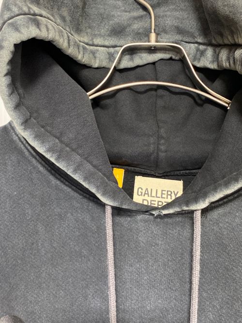 GALLERY DEPT（ギャラリー デプト）GALLERY DEPT (ギャラリー デプト) GD Flames Hoodie ブラック サイズ:Lの古着・服飾アイテム