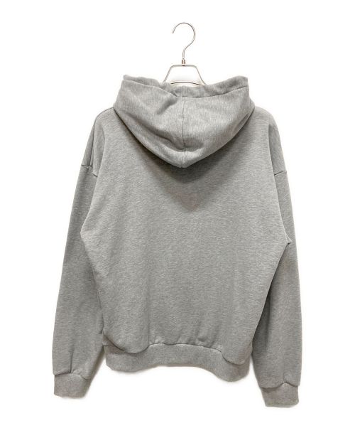 CELINE（セリーヌ）CELINE (セリーヌ) クラシックロゴルーズスウェットパーカー グレー サイズ:Lの古着・服飾アイテム