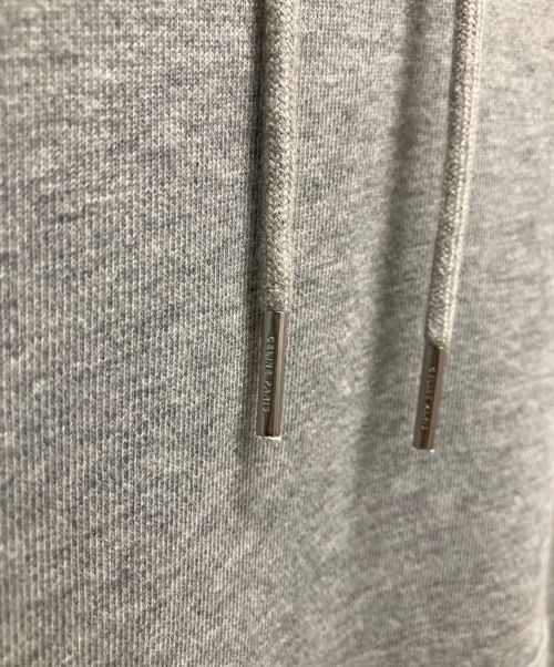 CELINE（セリーヌ）CELINE (セリーヌ) クラシックロゴルーズスウェットパーカー グレー サイズ:Lの古着・服飾アイテム