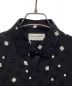 Saint Laurent Paris (サンローランパリ) スクエアドットシャツ ブラック サイズ:38：30000円