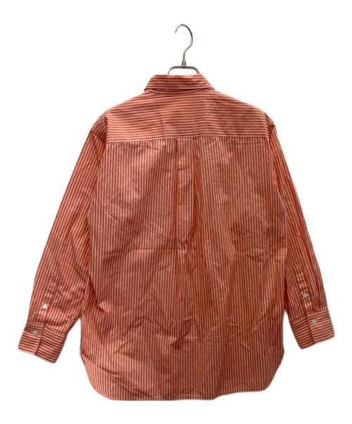 23区 MY STANDARD（ニジュウサンク）23区 MY STANDARD (ニジュウサンク) ストライプシャツ ピンク サイズ:SIZE38の古着・服飾アイテム