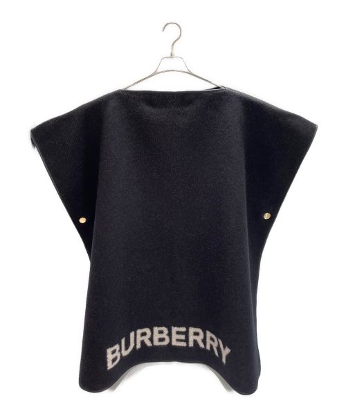 BURBERRY（バーバリー）BURBERRY (バーバリー) LOVE BLANKET ブラック サイズ:FREE 未使用品の古着・服飾アイテム