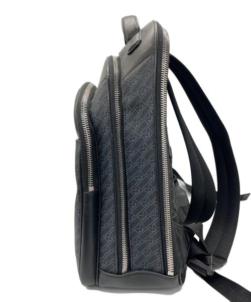 MONTBLANC（モンブラン）MONTBLANC (モンブラン) サルトリアルスモールリュック ブルー×ブラックの古着・服飾アイテム