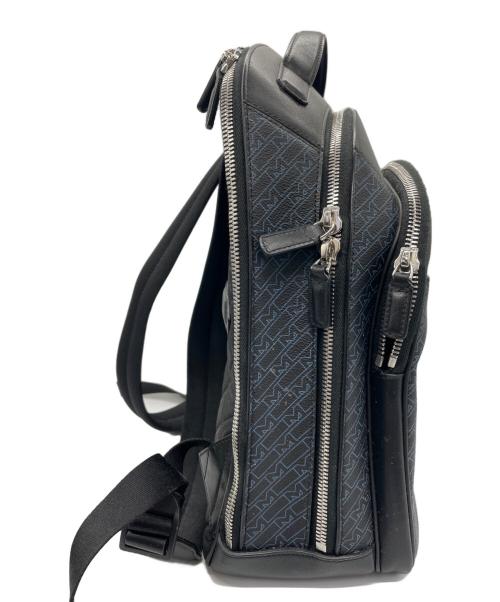 MONTBLANC（モンブラン）MONTBLANC (モンブラン) サルトリアルスモールリュック ブルー×ブラックの古着・服飾アイテム