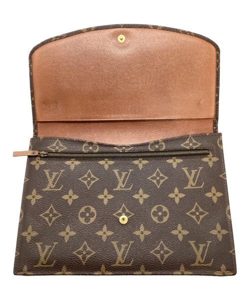 LOUIS VUITTON（ルイ ヴィトン）LOUIS VUITTON (ルイ ヴィトン) クラッチバッグ ブラウン サイズ:表記なしの古着・服飾アイテム