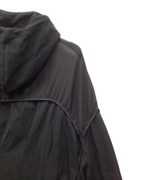 UNDERCOVER（アンダーカバー）UNDERCOVER (アンダーカバー) 素材切替プルオーバー ブラック サイズ:2の古着・服飾アイテム