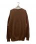 Hed Mayner (ヘド メイナー) Twisted  sweater/ツイステッドセーター ブラウン サイズ:XS：9000円