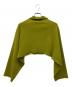 Ameri (アメリ) JACKET LIKE SHORT KNIT グリーン サイズ:Free：5000円