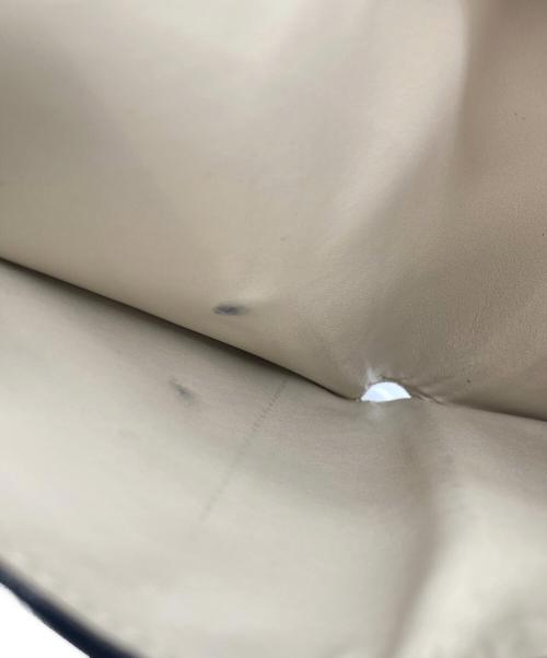 Valextra（ヴァレクストラ）Valextra (ヴァレクストラ) 3つ折り財布 アイボリーの古着・服飾アイテム