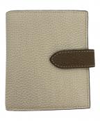 bonaventuraボナベンチュラ）の古着「ベルテッド バイフォールド ウォレット」｜アイボリー×ベージュ
