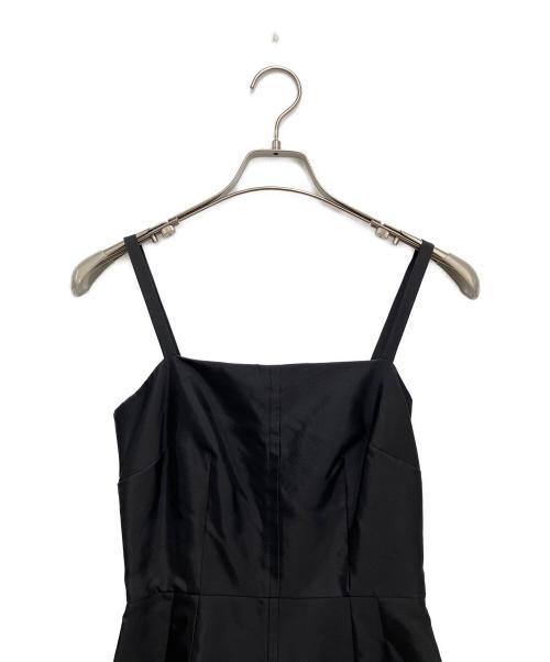 DOLCE & GABBANA（ドルチェ＆ガッバーナ）DOLCE & GABBANA (ドルチェ＆ガッバーナ) キャミソールワンピース ブラック サイズ:36の古着・服飾アイテム