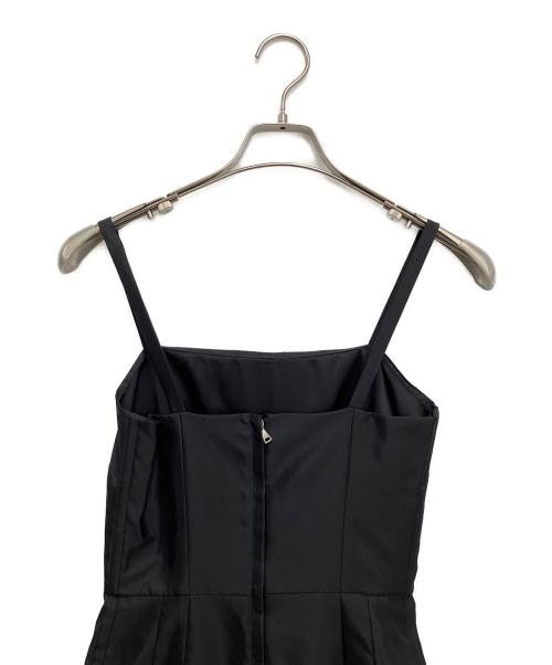 DOLCE & GABBANA（ドルチェ＆ガッバーナ）DOLCE & GABBANA (ドルチェ＆ガッバーナ) キャミソールワンピース ブラック サイズ:36の古着・服飾アイテム