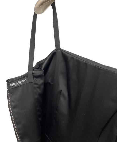DOLCE & GABBANA（ドルチェ＆ガッバーナ）DOLCE & GABBANA (ドルチェ＆ガッバーナ) キャミソールワンピース ブラック サイズ:36の古着・服飾アイテム