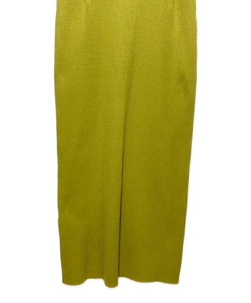 CELFORD（セルフォード）CELFORD (セルフォード) ボリューム袖ニットタイトワンピース グリーン サイズ:36の古着・服飾アイテム