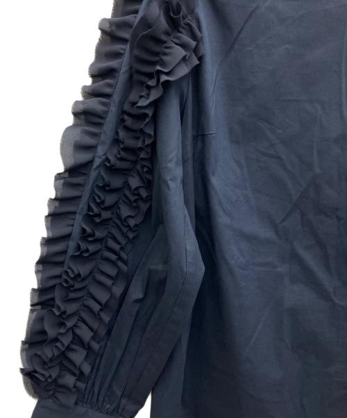 trefle（トレフル）trefle (トレフル) NEWホイップブラウス ネイビー サイズ:SIZE　FREEの古着・服飾アイテム