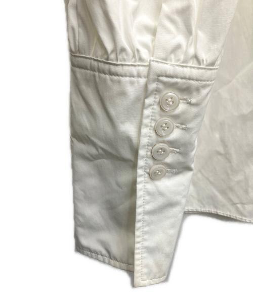 trefle（トレフル）trefle (トレフル) 花びらブラウス ホワイト サイズ:SIZEFREEの古着・服飾アイテム