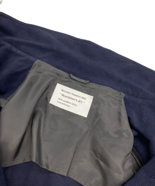 MOUNTAIN RESEARCH（マウンテンリサーチ）MOUNTAIN RESEARCH (マウンテンリサーチ) Mountaineer's JKT ネイビー サイズ:Mの古着・服飾アイテム