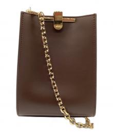 ZANCHETTI（ザンケッティー）の古着「ショルダーバッグ　ZETA CROSSBODY」｜ブラウン