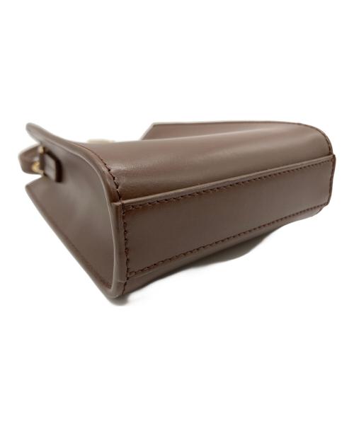 ZANCHETTI（ザンケッティー）ZANCHETTI (ザンケッティー) ショルダーバッグ　ZETA CROSSBODY ブラウンの古着・服飾アイテム