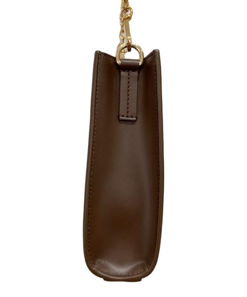 ZANCHETTI（ザンケッティー）ZANCHETTI (ザンケッティー) ショルダーバッグ　ZETA CROSSBODY ブラウンの古着・服飾アイテム