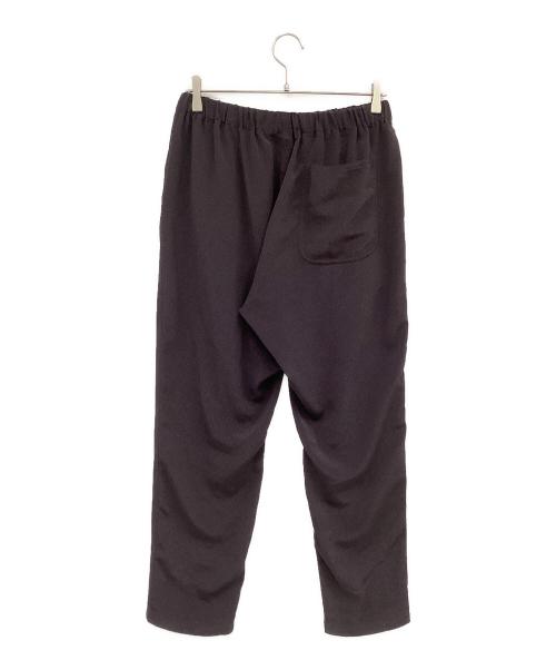 South2 West8（サウスツー ウエストエイト）South2 West8 (サウスツー ウエストエイト) String Slack Pant-Poly Crepe Cloth ダークブラウン サイズ:Sの古着・服飾アイテム