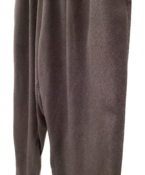 South2 West8（サウスツー ウエストエイト）South2 West8 (サウスツー ウエストエイト) String Slack Pant-Poly Crepe Cloth ダークブラウン サイズ:Sの古着・服飾アイテム