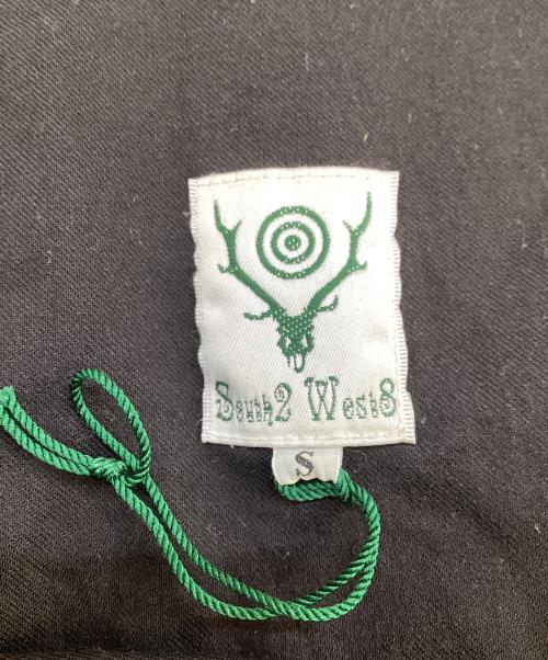 South2 West8（サウスツー ウエストエイト）South2 West8 (サウスツー ウエストエイト) String Slack Pant-Poly Crepe Cloth ダークブラウン サイズ:Sの古着・服飾アイテム