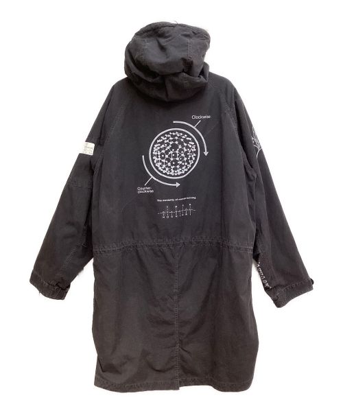 UNDERCOVER（アンダーカバー）UNDERCOVER (アンダーカバー) 10AW Mod Coat with Liner (ライナー付きモッズコート) ブラック サイズ:4の古着・服飾アイテム